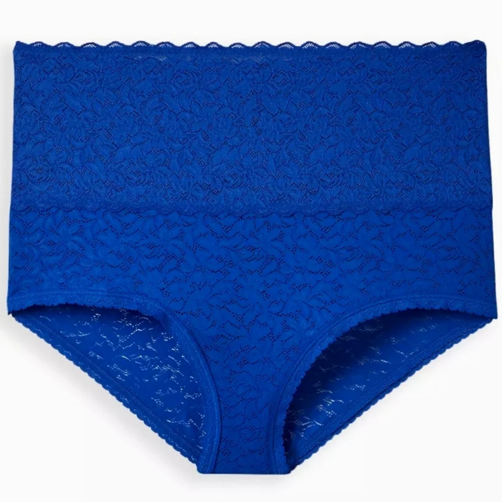 TORRID 4-Way Stretch Lace High-Rise Brief Panty - Picture 4 of 4